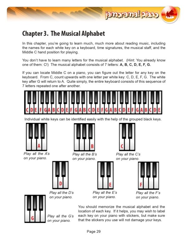 Jamorama Piano Book-1 PDF - Image 3